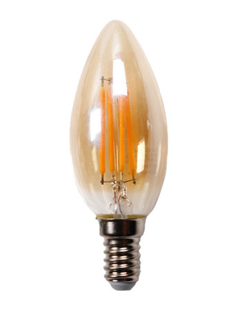 LED 에디슨 촛대구 전구 4W(E17)